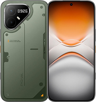 Смартфон TECNO Pova 8 Pro 5G, 256+8 GB Tundra Green (LK7/256/8GB/Tundra Green)