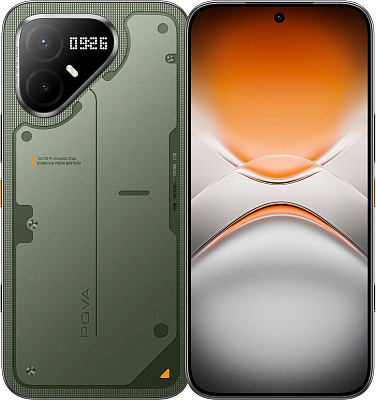 Смартфон TECNO Pova 8 Pro 5G, 256+8 GB Tundra Green (LK7/256/8GB/Tundra Green)
