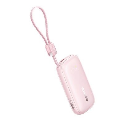 Портативный внешний аккумулятор Baseus EnerFill FC21 Qpow 3 Ultra, 10000mAh 45W - Pink (E0027Q02)