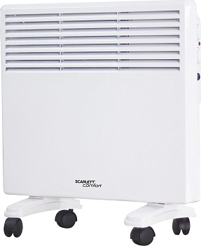 Обогреватель Scarlett SCA H VER31 1000, 1000Вт, электроконвектор, White (SCA H VER31 1000)