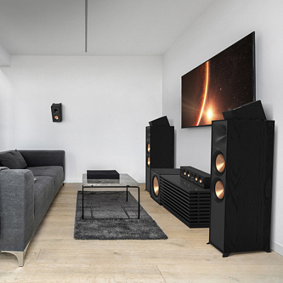 Акустика Dolby Atmos Klipsch Reference R-40SA Sound Speakers, Black, Pair (1069858)