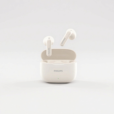 TWS Наушники Philips TAT1220, White (TAT1220-WH)
