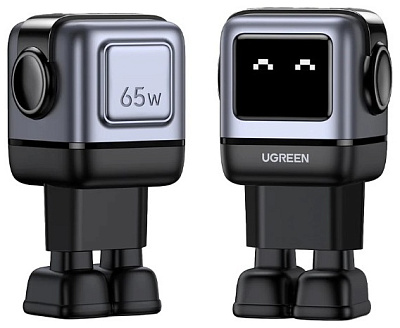 Зарядное устройство на 3C1A, 100W, QC4.0+, Nexode Robot GanN, X688 (45515B) UGREEN