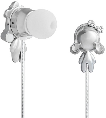 Наушники Monster Harajuku Lovers Space Age - Silver-White (128692)
