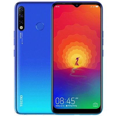 Смартфон Tecno Spark 4, 3/32GB, Vacation Blue (KC2/VACATION_BLUE 32GB)