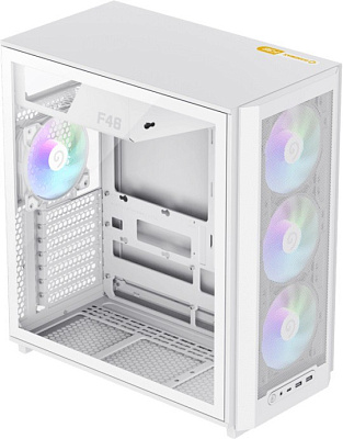 Корпус GameMax F46 WH - White (1116-4046R0003)