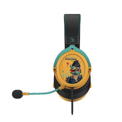 Гарнитура A4Tech Bloody M595 Renegade Black Midnight (M595/RENEGADE MIDNIGHT)