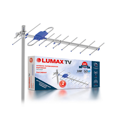 Антенна телевизионная наружная LUMAX DA2201P (DA2201P)