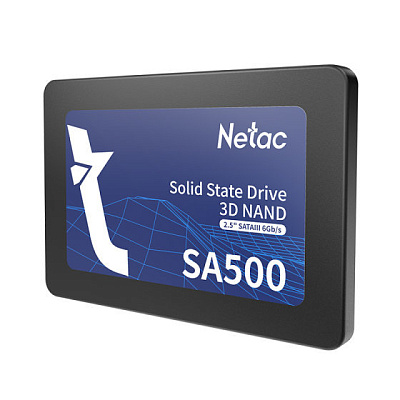 Твердотельный накопитель SSD Netac NT01SA500-480-S3X 480GB  (NT01SA500-480-S3X)