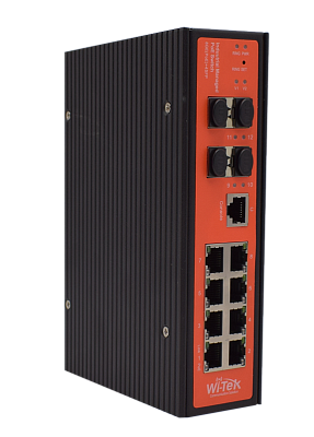 Промышленный управляемый L2 коммутатор Wi-Tek WI-PMS312GF-I v2  (WI-PMS312GF-I v2)