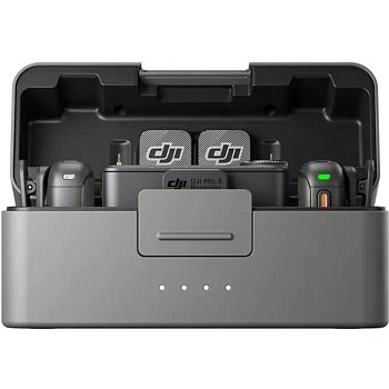 Петличный микрофон DJI Mic 3 (2 TX + 1 RX + Charging Case) (6937224116344)