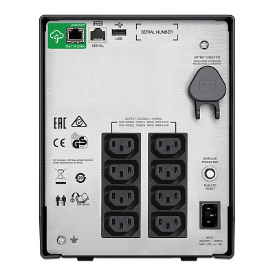 Источник бесперебойного питания APC SMC1500IC LCD 230V with SmartConnect (SMC1500IC)
