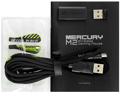 Мышь GravaStar Mercury M2, XTAL (GRAVASTAR M2_XTAL_BLK)