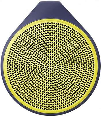 Колонка Logitech X-100, Yellow/Blue (984-000364)