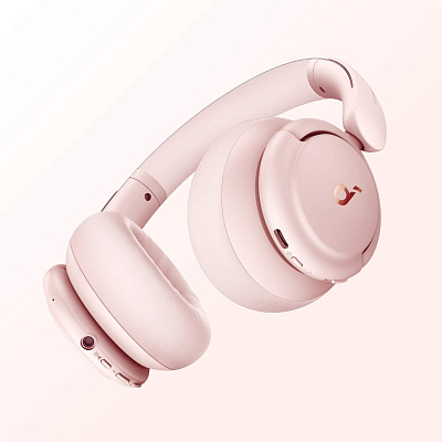 Наушники soundcore soundcore Life Q30 - Sakura Pink (A3028-PNK)