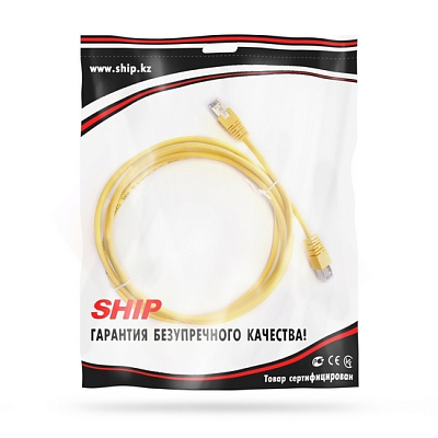 Патч Корд SHIP Cat.5e FTP LSZH RJ-45 2 м S4025YL0200-P (S4025YL0200-P)