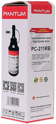 Тонер Pantum PC-211PRB + чип черный для PC-211/PC-211EV (PC-211PRB)