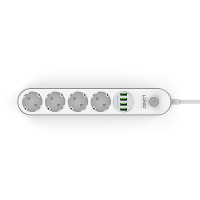 Сетевой фильтр LDNIO Universal SE4432 4 розетки 4 (SE4432)