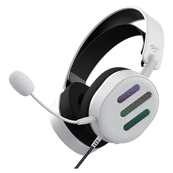 Наушники Havit проводные H2038U/ White+Black (203012003993994)