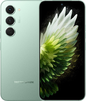 Смартфон Tecno Spark 40 Pro, 8/256, Bamboo Green (KM6/BAMBOO GREEN 8/256)