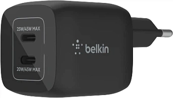 Зарядное устройство Belkin USB Type-C черный - Universal (WCH013vfBK)