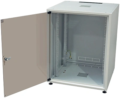 Шкаф напольный ZPAS SJB 19″, 18U, 600×600 мм (W-3987-01-04-011)