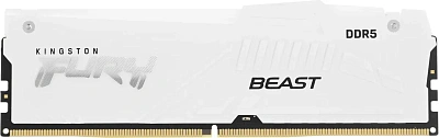 Оперативная память Kingston FURY Beast White RGB 32GB Kit (2x16) DDR5 6000MHz EXPO (KF560C30BWEAK2-32)