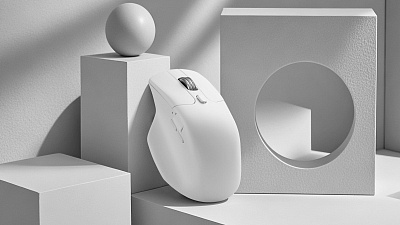 Мышь игровая беспроводная Keychron M6 8K Wireless, белый (M6S-A24)
