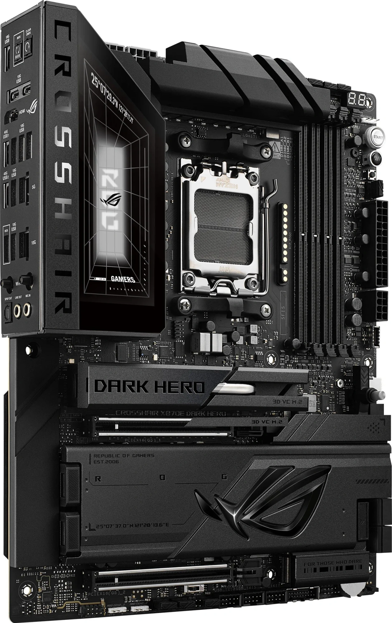 Материнская плата Asus ROG Crosshair X870E Dark Hero (90MB1NT0-M0EAY0)