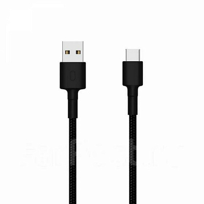 Кабель Xiaomi USB/Type-C (SJX10ZM/SJV4109GL), 1м, Черный (SJV4109GL)