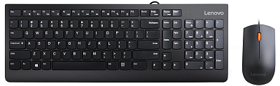  Клавиатура и мышь Lenovo 300 USB Combo Wired (GX30M39635)