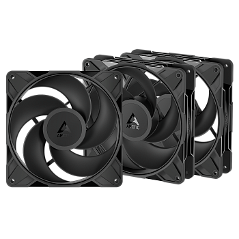 Кулер для корпуса ARCTIC P14 Pro Reverse 3 Pack, Black (ACFAN00330A)