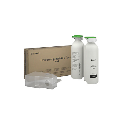 Тонер-картридж Canon UNIVERSAL PLOTWAVE TONER PCR 2X500 GR (6696C001AA)