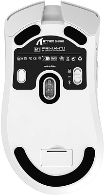 Мышь Attack Shark R1 White (R1 White)