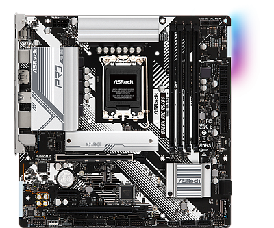 Материнская плата ASRock B760M Pro RS/D4, LGA1700  (90-MXBKL0-A0UAYZ)