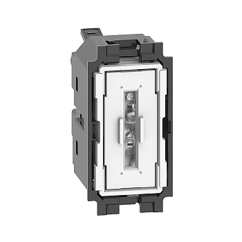 Переключатель Bticino K4003A Living Now 10А автоматические клеммы 1 модуль (K4003A)