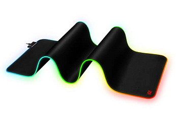 Коврик для компьютерной мыши Defender Ultra Light Подсветка (50566)