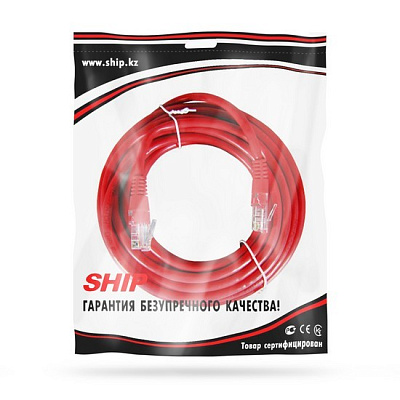 Патч Корд SHIP Cat.5e UTP RJ-45 7.5 м S3025RD0750-P (S3025RD0750-P)
