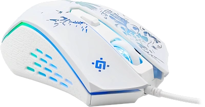 Мышь Defender Sin'Sister GM-933, White + коврик (52932)