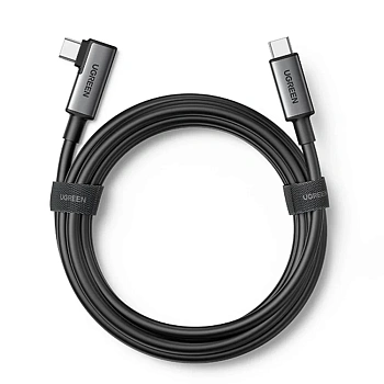 Кабель USB C - USB C, 3.2 Gen1, 90°, 5Gbps, 5m, для VR очков US551 (90629)