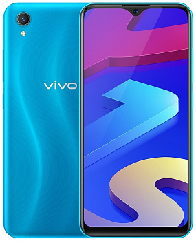 Смартфон vivo Y1s, 2/32GB, Ripple Blue (VIVO2015 СИНЯЯ ВОЛНА/КӨК ТОЛҚЫН)