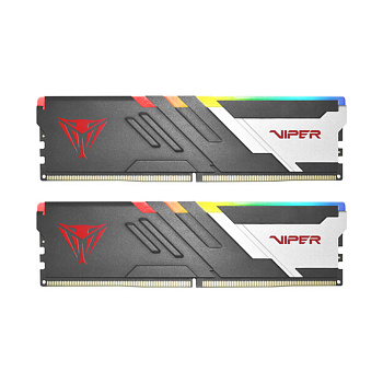 Комплект модулей памяти Patriot VIPER VENOM RGB PVVR532G620C40K DDR5 32GB (Kit 2x16GB) 6200MHz (PVVR532G620C40K) Комплект модулей памяти Patriot VIPER VENOM RGB PVVR532G620C40K DDR5 32GB (Kit 2x16GB) 6200MHz (PVVR532G620C40K)