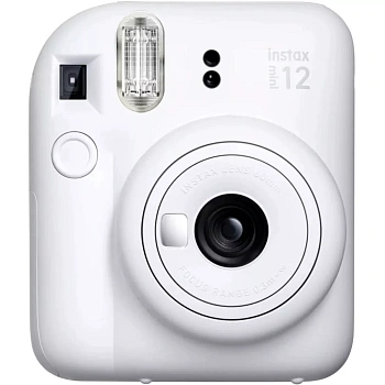 Фотоаппарат моментальной печати FUJIFILM INSTAX MINI 12 BUNDLE СLEAR CASE + L20PK WHITE (N0000004008)