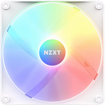 Кулер для компьютерного корпуса NZXT F140 RGB Core White (RF-C14SF-W1)