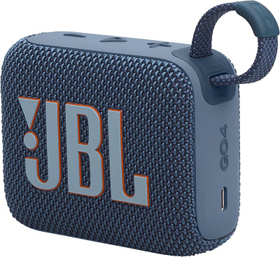 Беспроводная колонка JBL GO4, Blue (JBLGO4BLU)