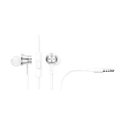 Наушники Xiaomi Mi Earphones Basic Серебристый (HSEJ03JY)