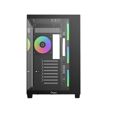 Корпус Ocypus Gamma C74 BK (Gamma-C74-BKD400XX-GL)