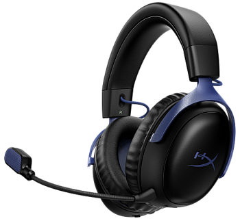 Гарнитура, HyperX Cloud III S Wireless, Чёрно-Синий (DF7E9AA)