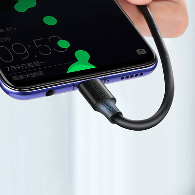 Кабель Ugreen US287, USB 2.0 - USB C, 0.25m  (60114)