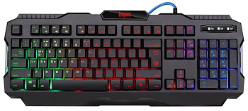 Клавиатура проводная игровая Defender Legion GK-010DL, ENG/RUS, USB, RGB подсветка (45010)